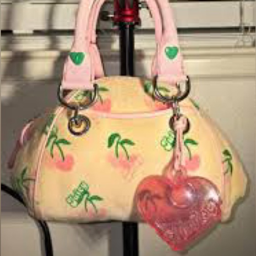 Juicy Couture Cherry Gelato Bowler Bag